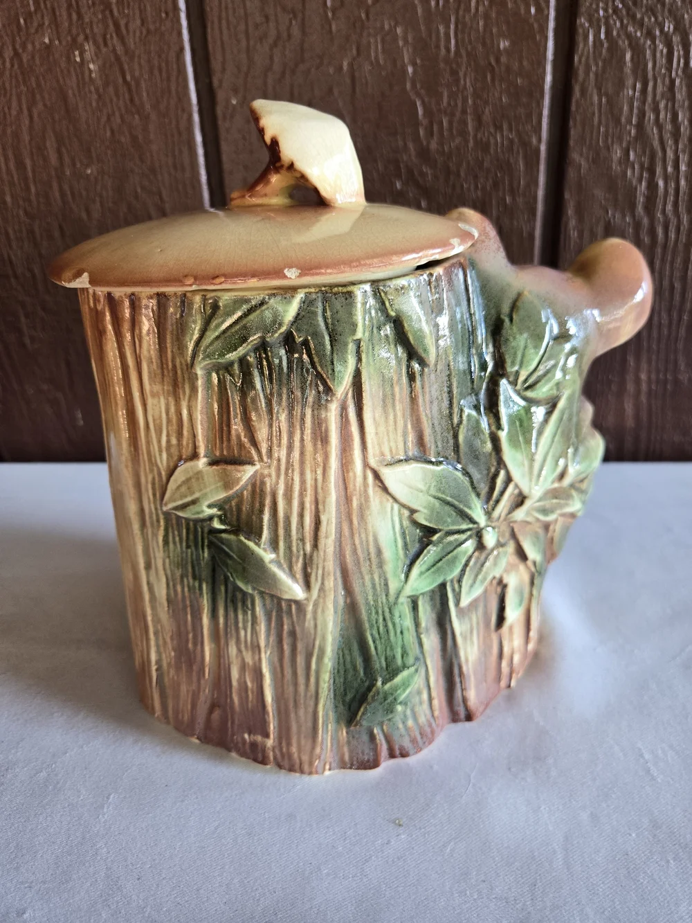 McCoy Koala Bear & Bamboo Ceramic Cookie Jar Vintage